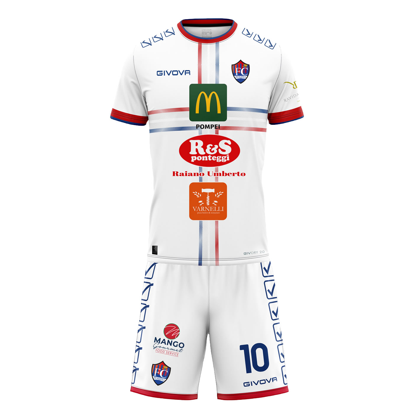 FC Pompei Kit 2024/25 Away – Givova Merchandising
