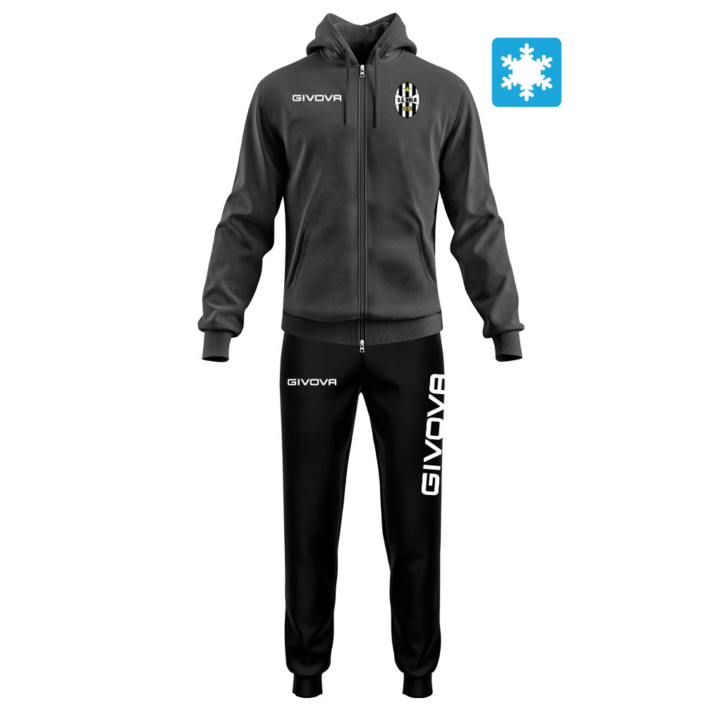 Tuta GIVOVA King Cotton Terry Poker - Abbigliamento Sportivo Italiano, 100% Poliestere - Foto 12